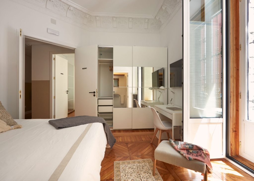 madrid rent room