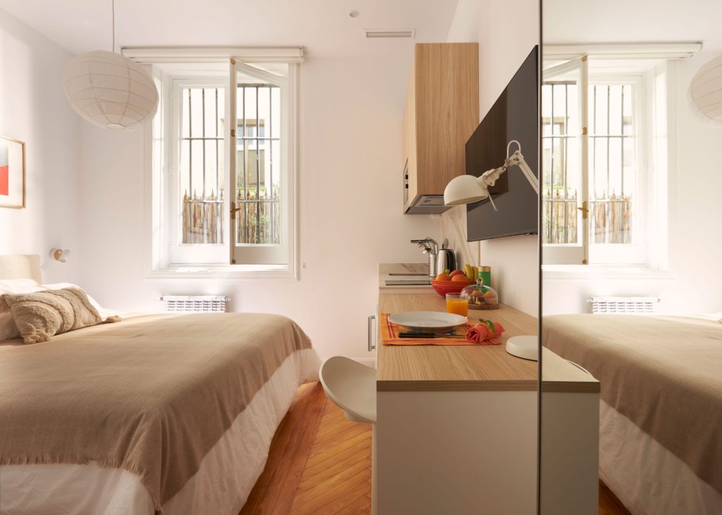rent studio madrid shared flat
